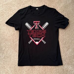 Texas Tech Baseball Black T-Shirt